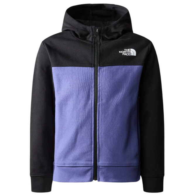 Kids Tech Full Zip Hoodie Cave Blue
