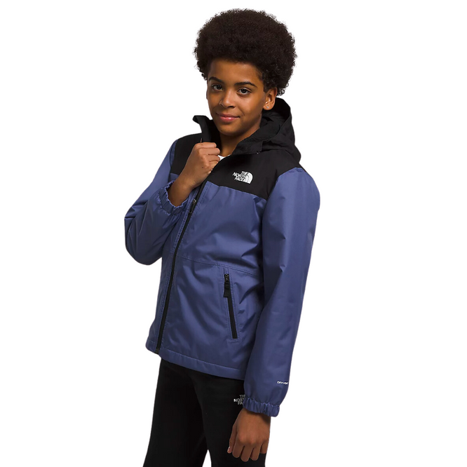 Kids Warm Storm Raincoat Cave Blue