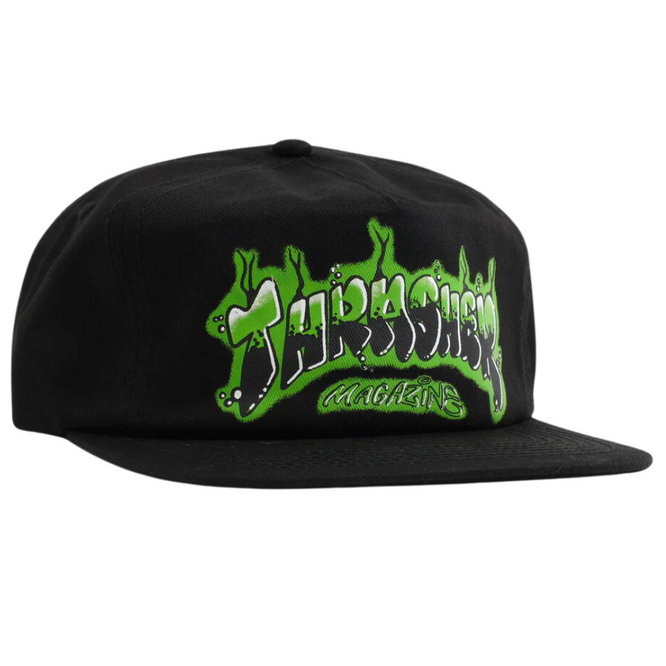 Airbrush Snapback Schwarz