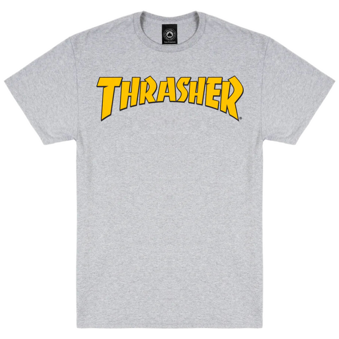 Cover Logo T-Shirt Aschgrau