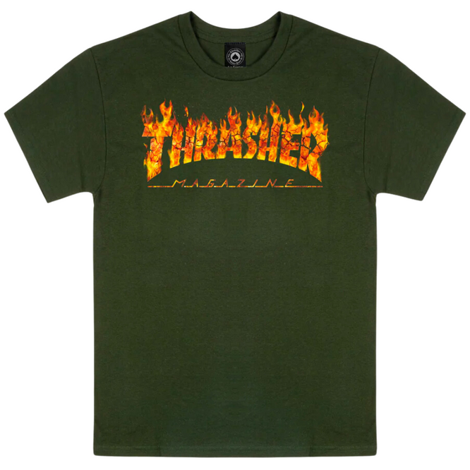 T-shirt Inferno Vert forêt