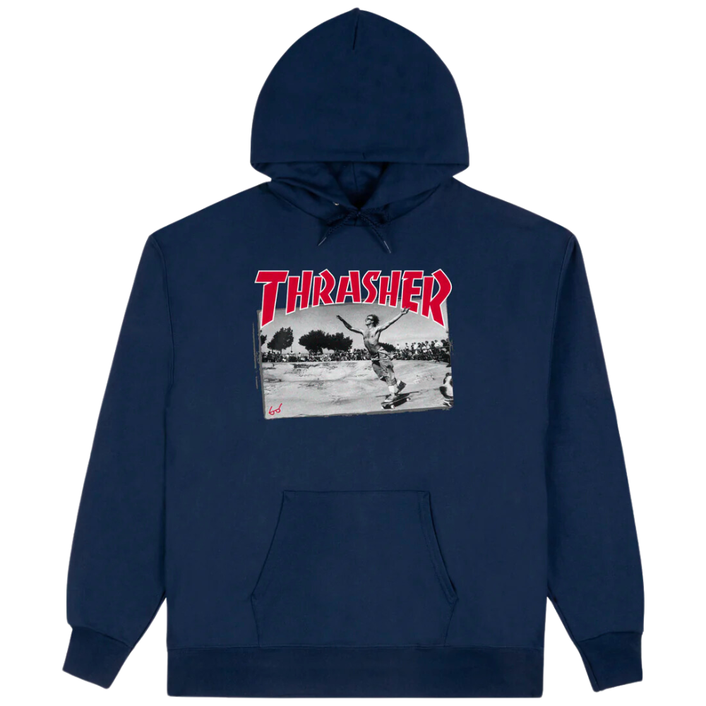 Thrasher Jake Dish Hoodie Navy Stoked Boardshop
