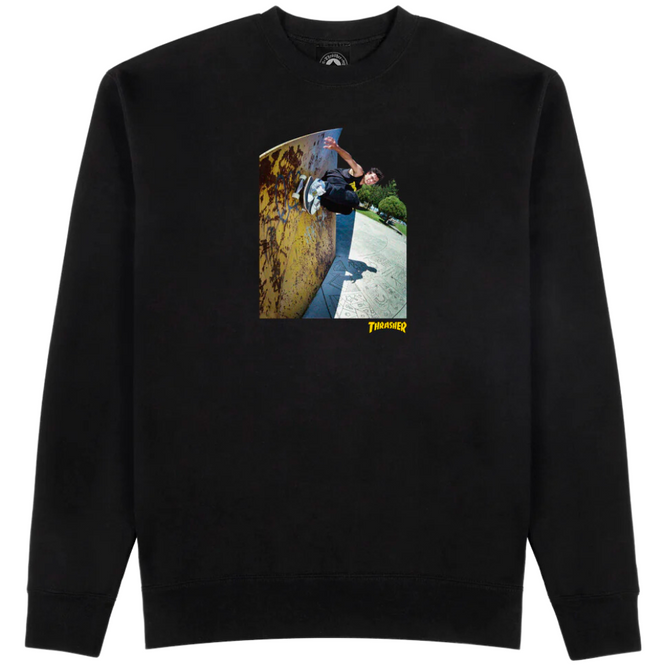 Mic-E Wallride Crewneck Noir