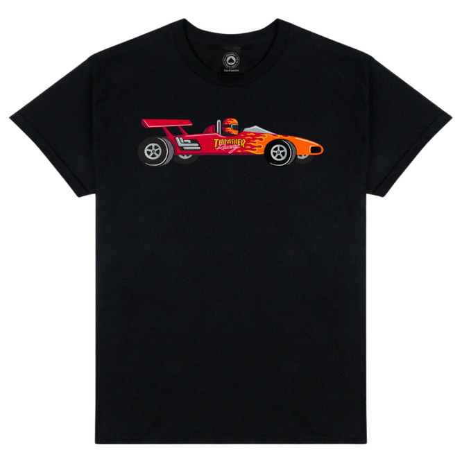 T-Shirt Racecar noir