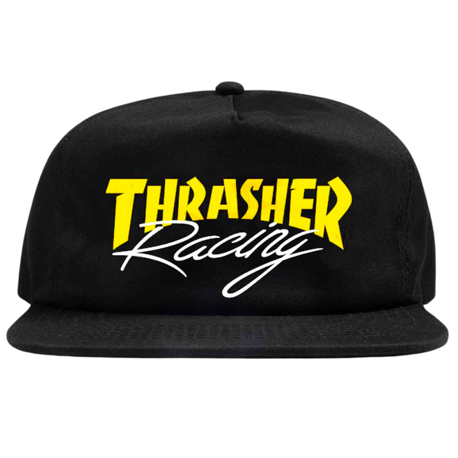 Racing Snapback Black