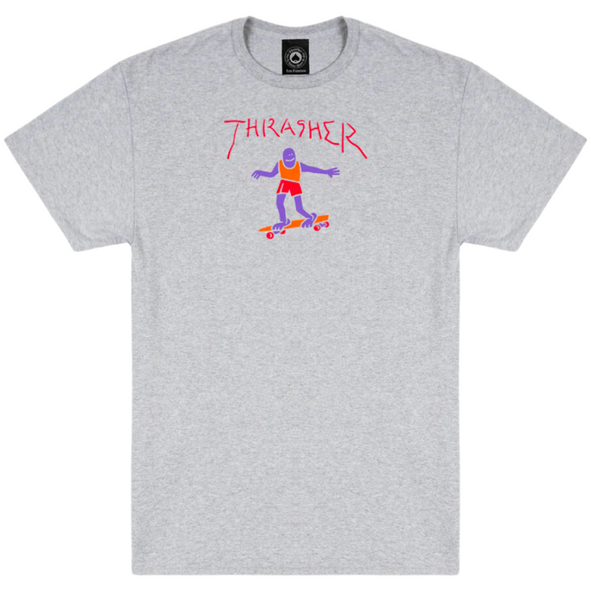 Gonz Fill T-shirt Ash Grey