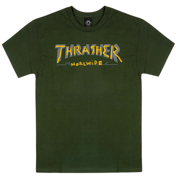 Trademark T-Shirt-Forest Green – Stoked Boardshop