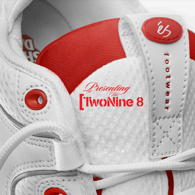 TwoNine8 Weiß/Rot