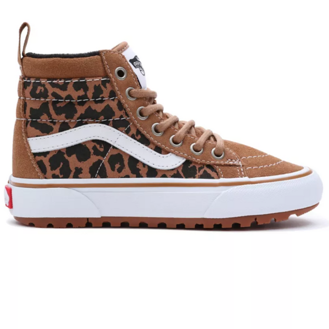 Kids Sk8-Hi MTE-1 Leopard Brown/True White