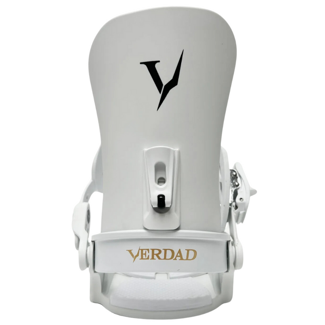 V Pro White 2025 Snowboard Bindings