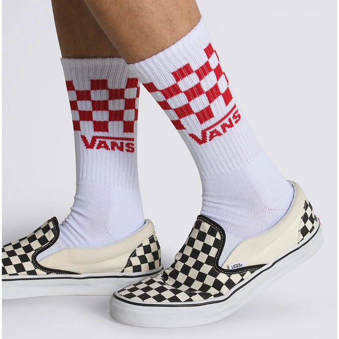 Classic Check Crew Socken 3er-Pack Weiß