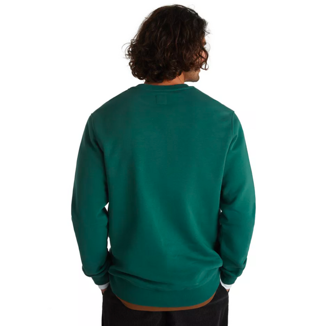 Core Basic Crew Fleece-Sweatshirt Bistro Grün