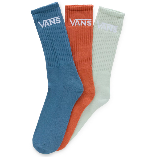 Classic Crew Socks 3-Pack Autumn Leaf