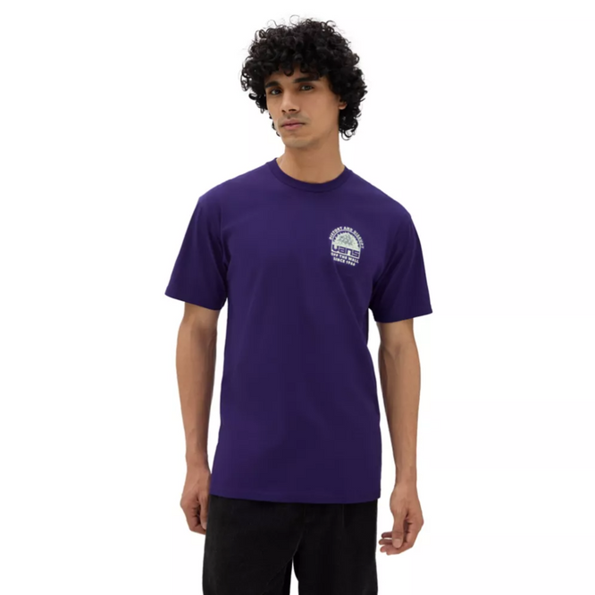 Distort And Disrupt T-Shirt Violett