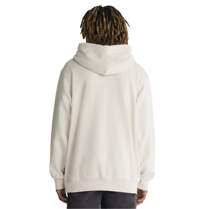 Meteor Mushroom Loose Pullover Hoodie Oatmeal