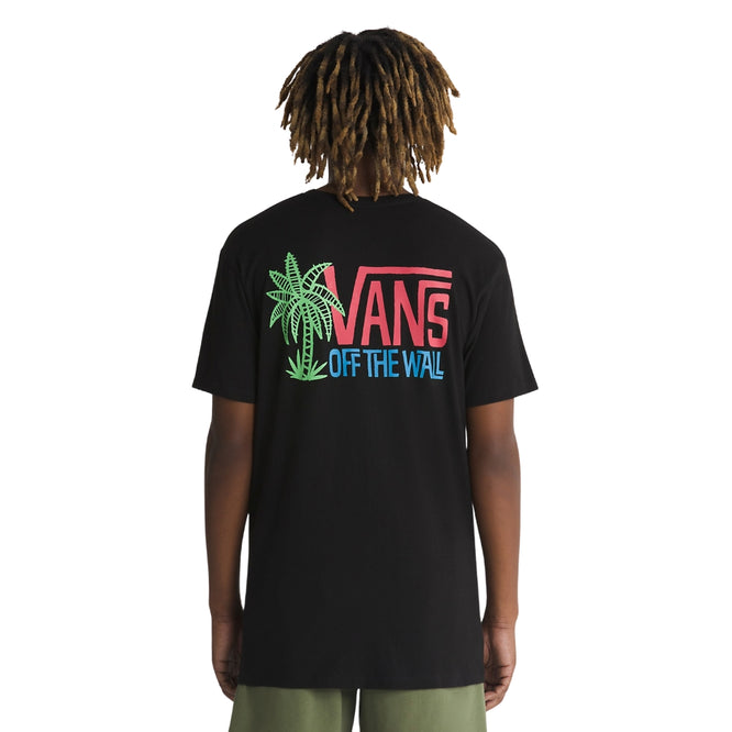 Palm Lines T-shirt Schwarz