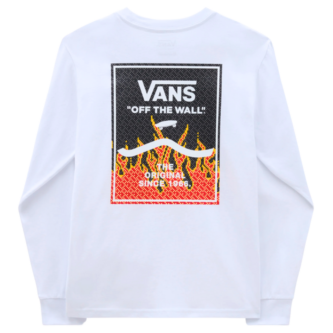 Kids Print Box 2.0 Longsleeve T-Shirt White