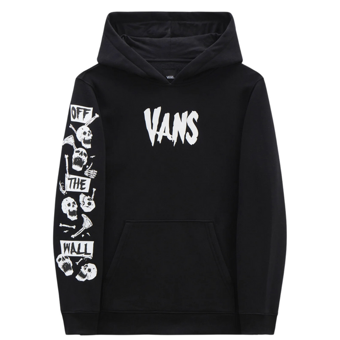 Skeleton Pullover Hoodie Black