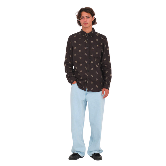 Casbah Longsleeve Shirt Stealth