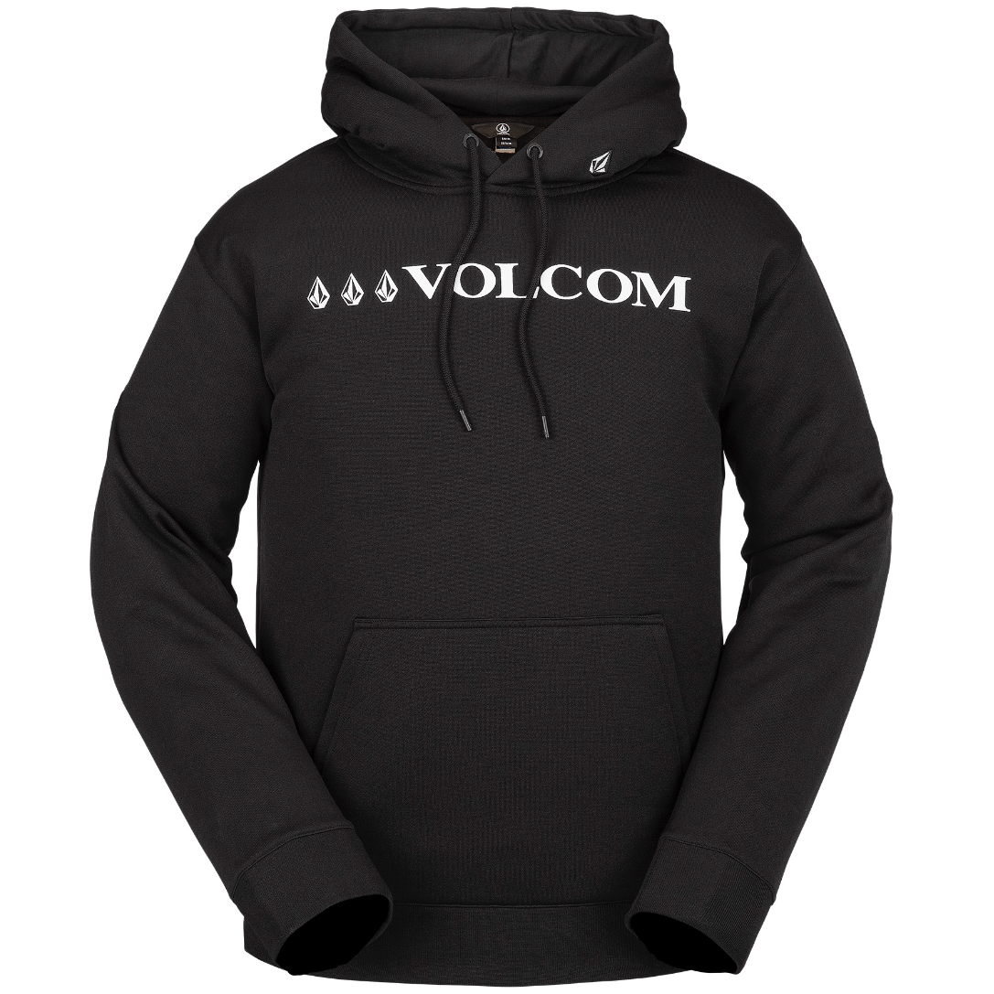 Volcom black zip sales hoodie