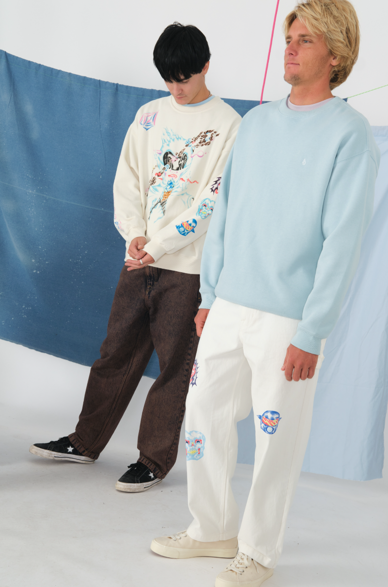 Volcom Sam Ryser Volcom FA Sam Ryser Trousers Whitecap Grey – Stoked Boardshop