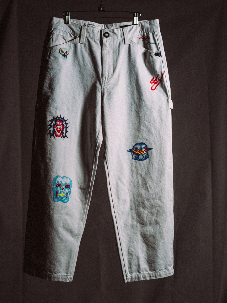 Volcom Sam Ryser Volcom FA Sam Ryser Trousers Whitecap Grey – Stoked Boardshop