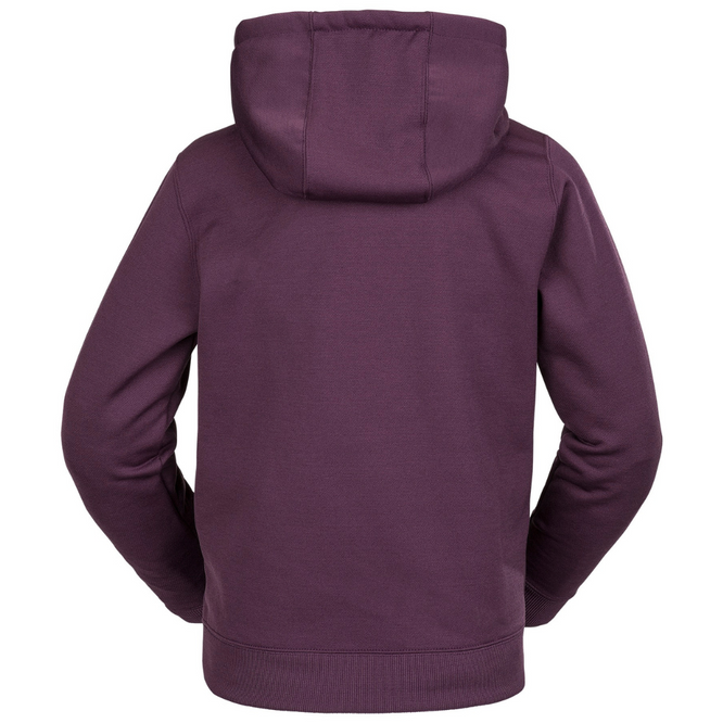 Kids Riding Fleece Hoodie Blackberry