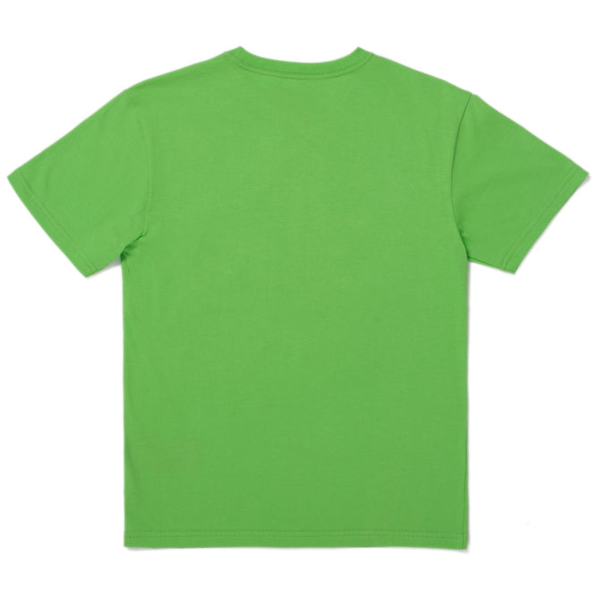 Kinder Sticker Stamp T-Shirt Electric Green