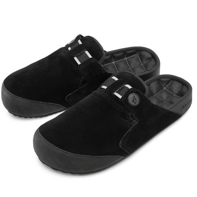 Stone Clogger Sandals Black