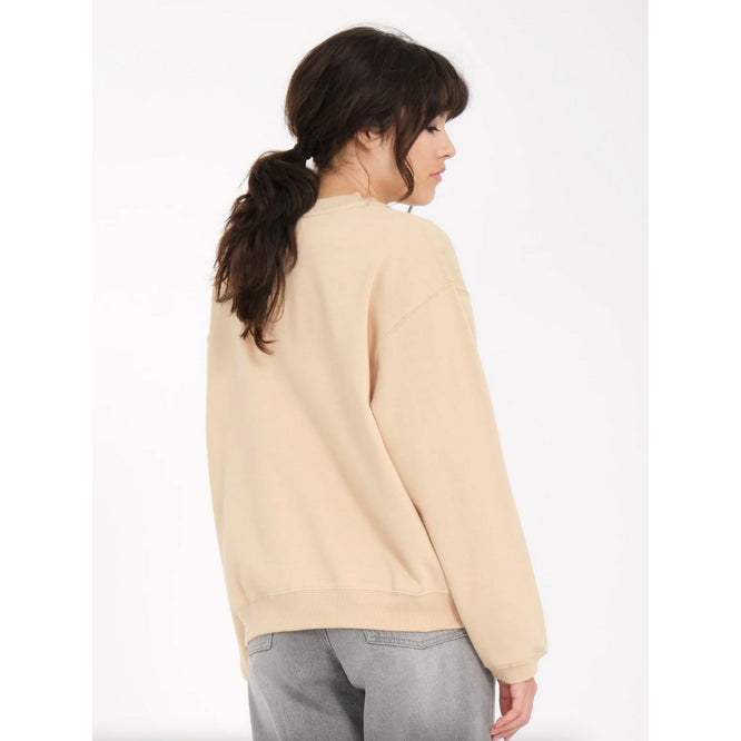 Womens Play The Sweatshirt Khaki