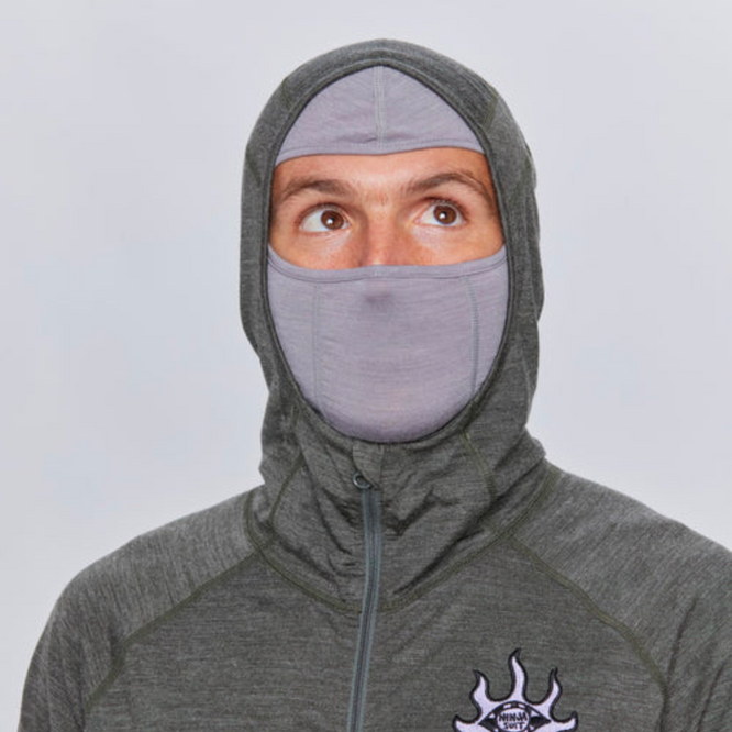 Masque Ninja Mérinos violet Haze