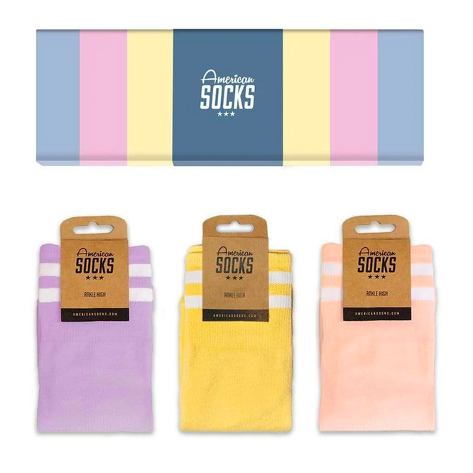 Zuckerwatte-Socken-Geschenkbox