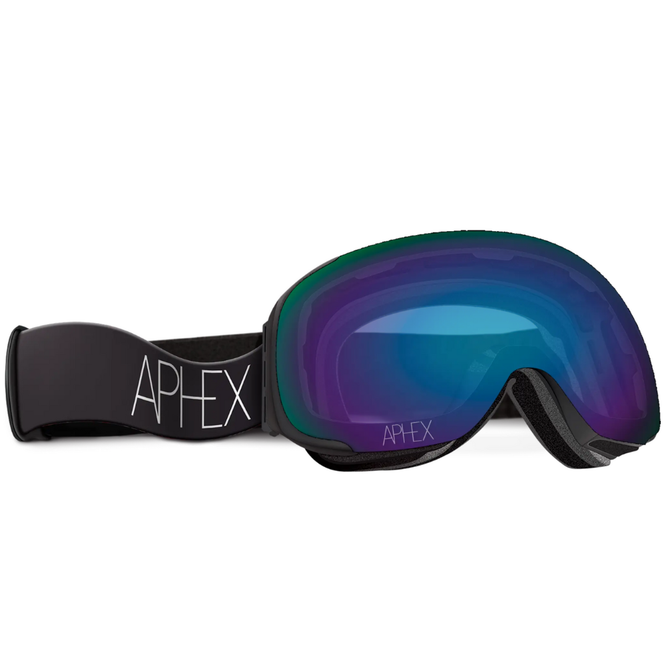 Kepler Black Revo Blue Lens S3/S1 Snowboard Goggles
