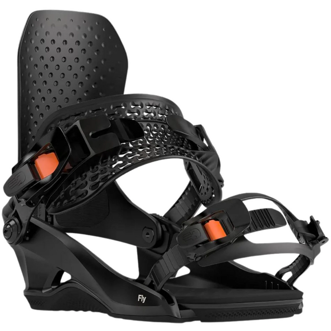 Fly Black 2025 Snowboard Bindings