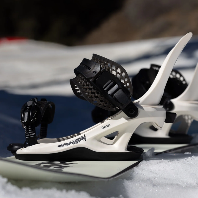 Ghost Fase White 2027 Snowboard bindings