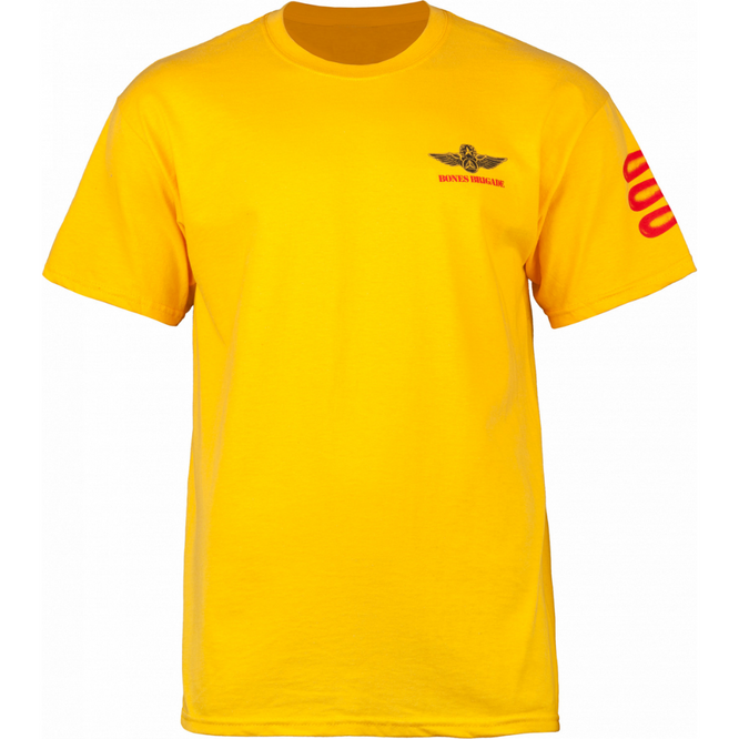 Bomber-T-Shirt Gold