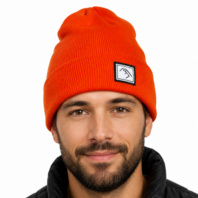 Patch Beanie Orange