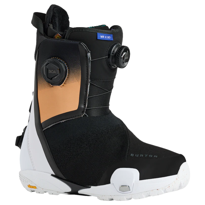 Womens Waverange X Step On Orange Cream/Multi Snowboardboots