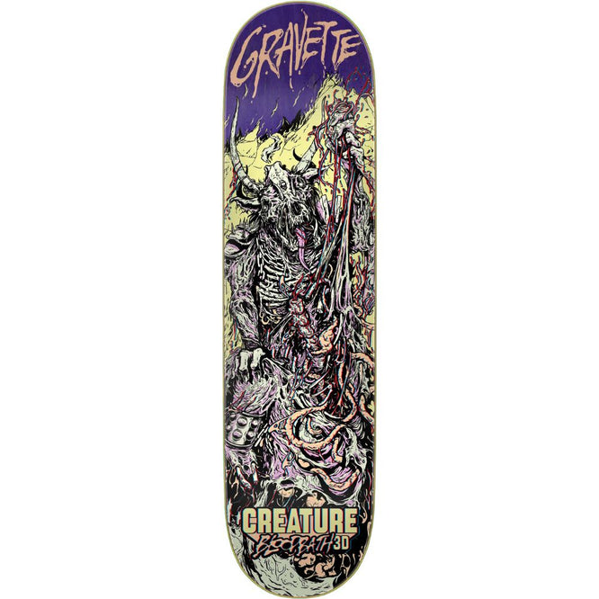 Bain de sang Gravette 3D Pro 8.0" Skateboard Deck