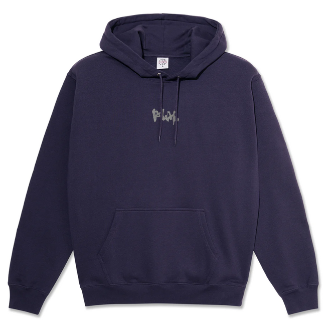 Dave Hoodie Drip Logo Dark Violet