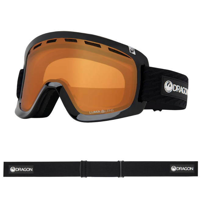 D1 OTG IconGreen/ Lumalens Green Ionized + LumaLens Amber Snowboard Goggles