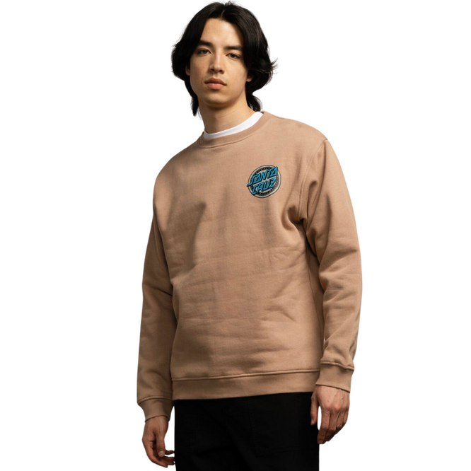 Dressen Rose One Crew Sweatshirt Taupe