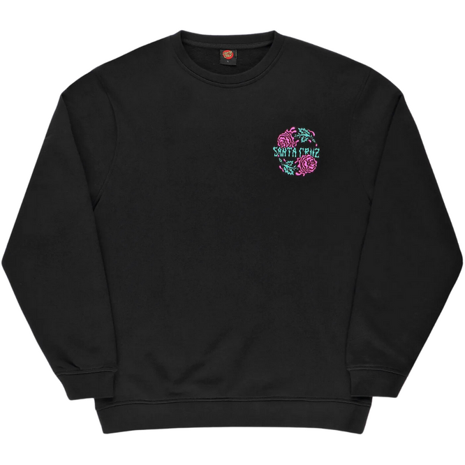 Dressen Rose Two Sweatshirt Schwarz