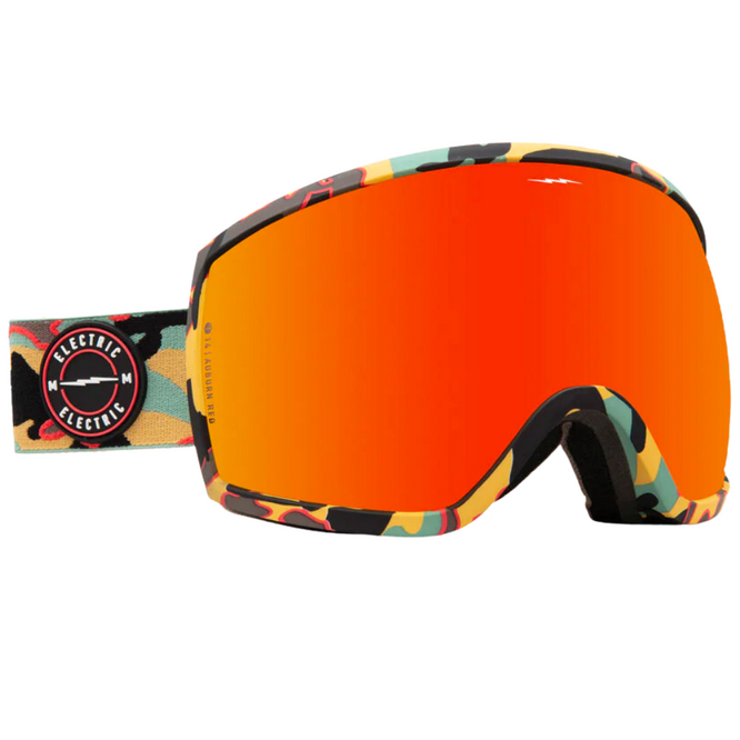 EG2-T Black Future Camo + Auburn Red Lens Snowboardbrille