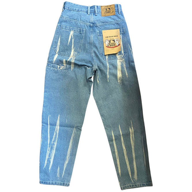 Baggy Jeans Stone Wash Light Blue