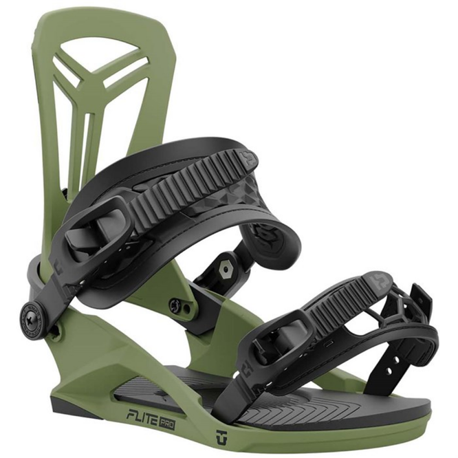 Flite Pro Olive Green 2025 Snowboard Bindings