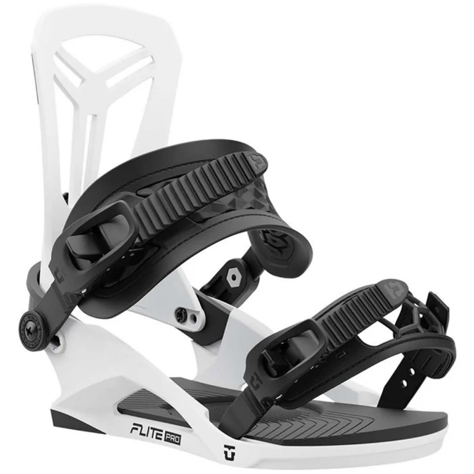 Flite Pro White 2025 Snowboard Bindings