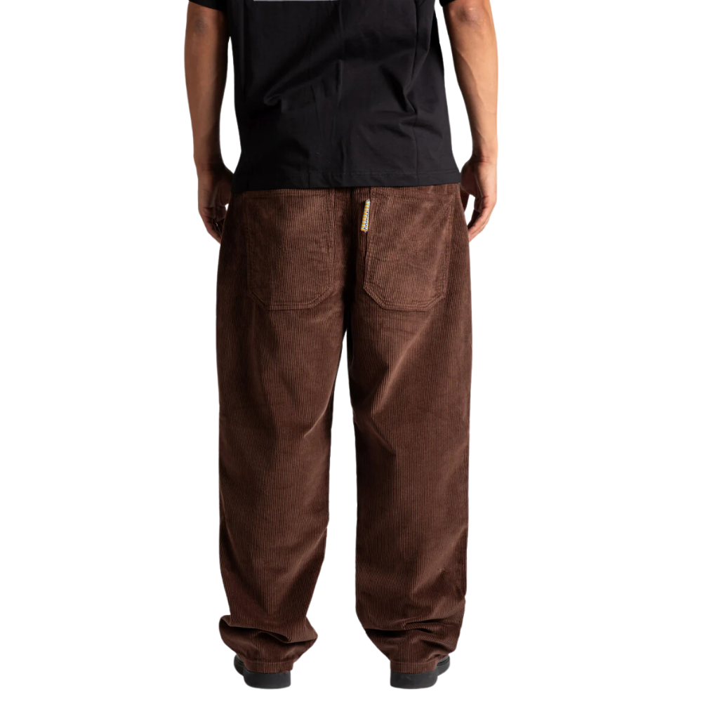 Homeboy X-Tra Baggy Cord Pants Chocolate Brown – Stoked Boardshop Homeboy X-Tra Baggy Cord Pants Chocolate Brown – Stoked Boardshop