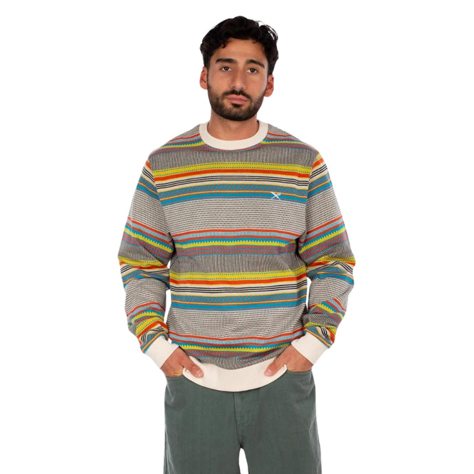 Vintachi Crew Sweater Multi Colour