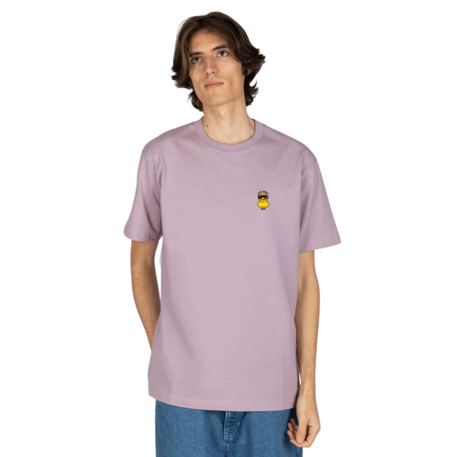 Lazy Sunny Day Emb T-Shirt Mauve